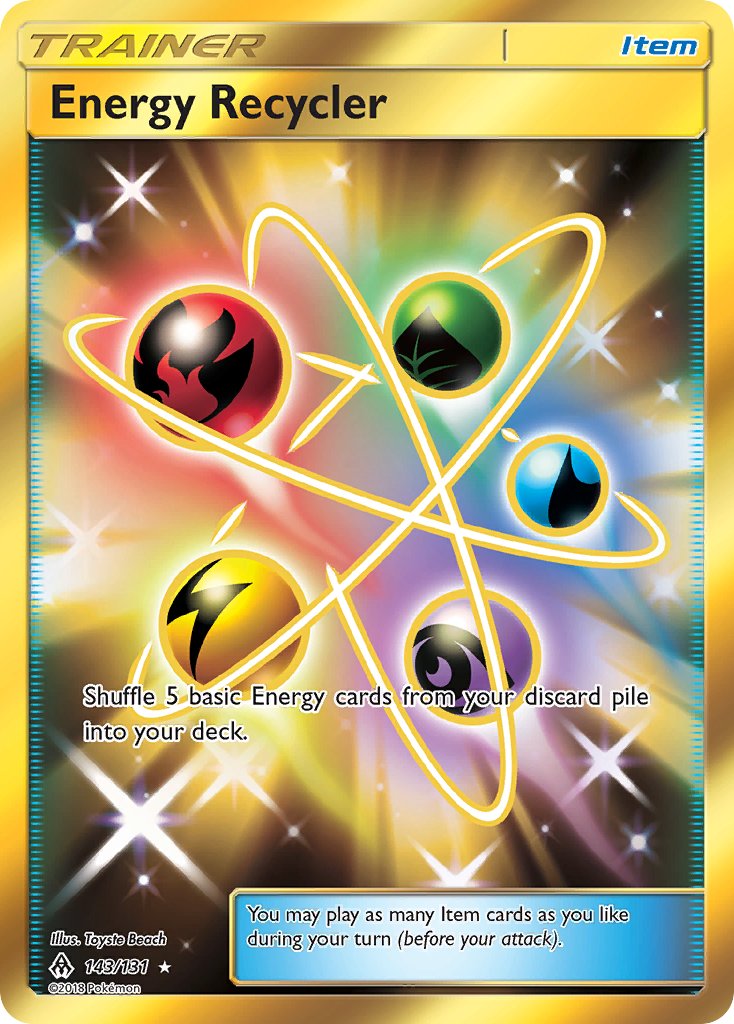 Energy Recycler - 143/131 (FLI) Secret Rare - Near Mint Holofoil