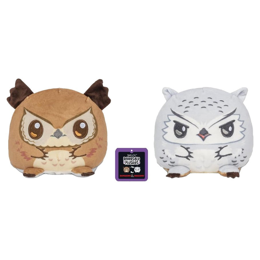 D&D Reversible Plushies 4" - Owl Bear/Snow Owl Bear