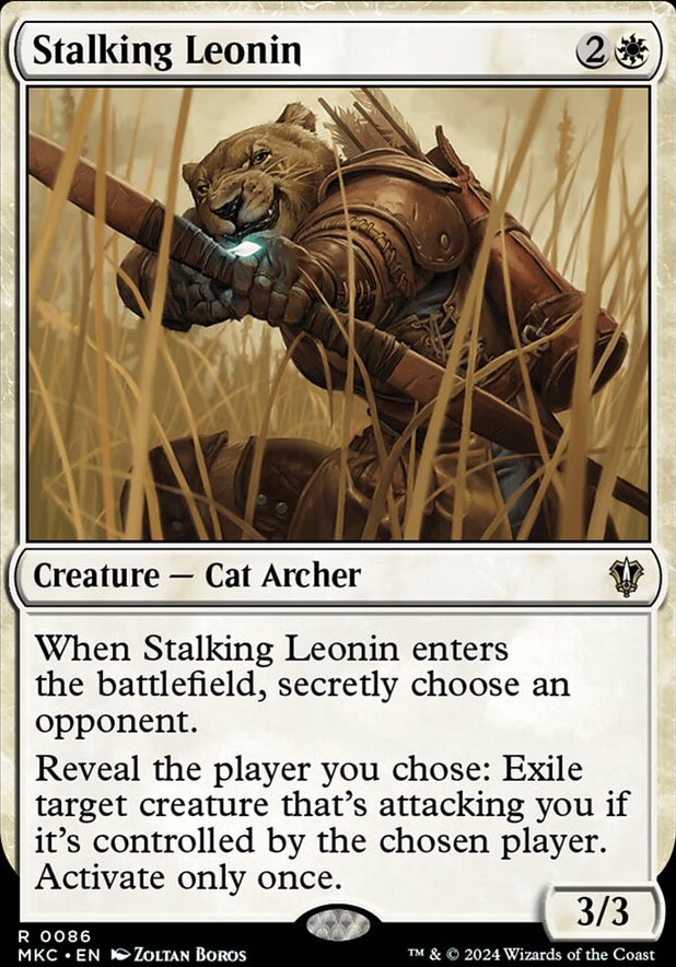 Stalking Leonin [