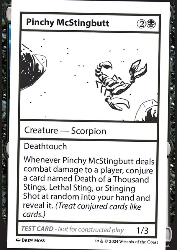 Pinchy McStingbutt [#0316 Playtest] (MB2-R)