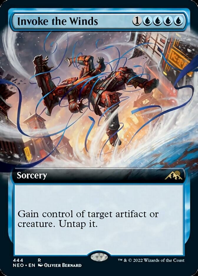 Invoke the Winds [ #444 Extended Art ] (NEO-R)