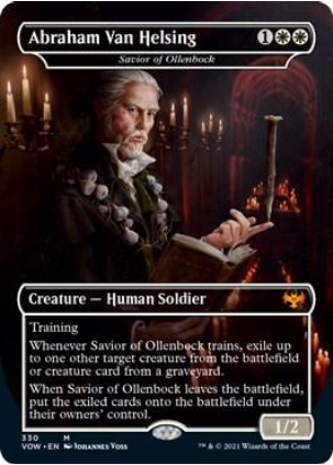 Abraham Van Helsing [#330 Dracula Series: Savior of Ollenbock] (VOW-M-FOIL)