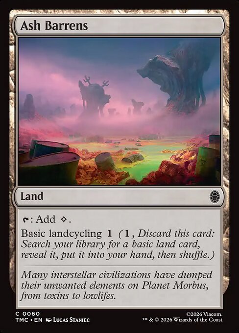 Ash Barrens [ #0060 Surge Foil ] (TMC-R)