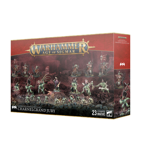 Age of Sigmar: 2024 Battleforce: Flesh-eater Courts - Charnelgrand Jury (Release Date: 11.29.24)