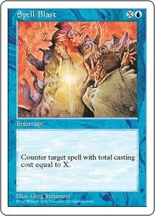 Spell Blast (5ED-C)