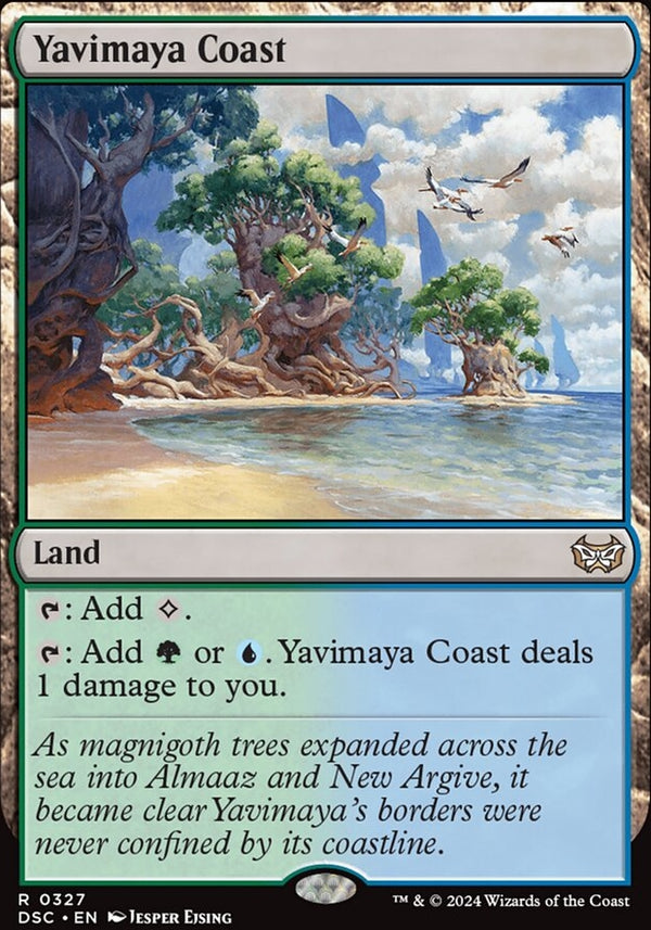 Yavimaya Coast [#0327 Scheme] (DSC-R)