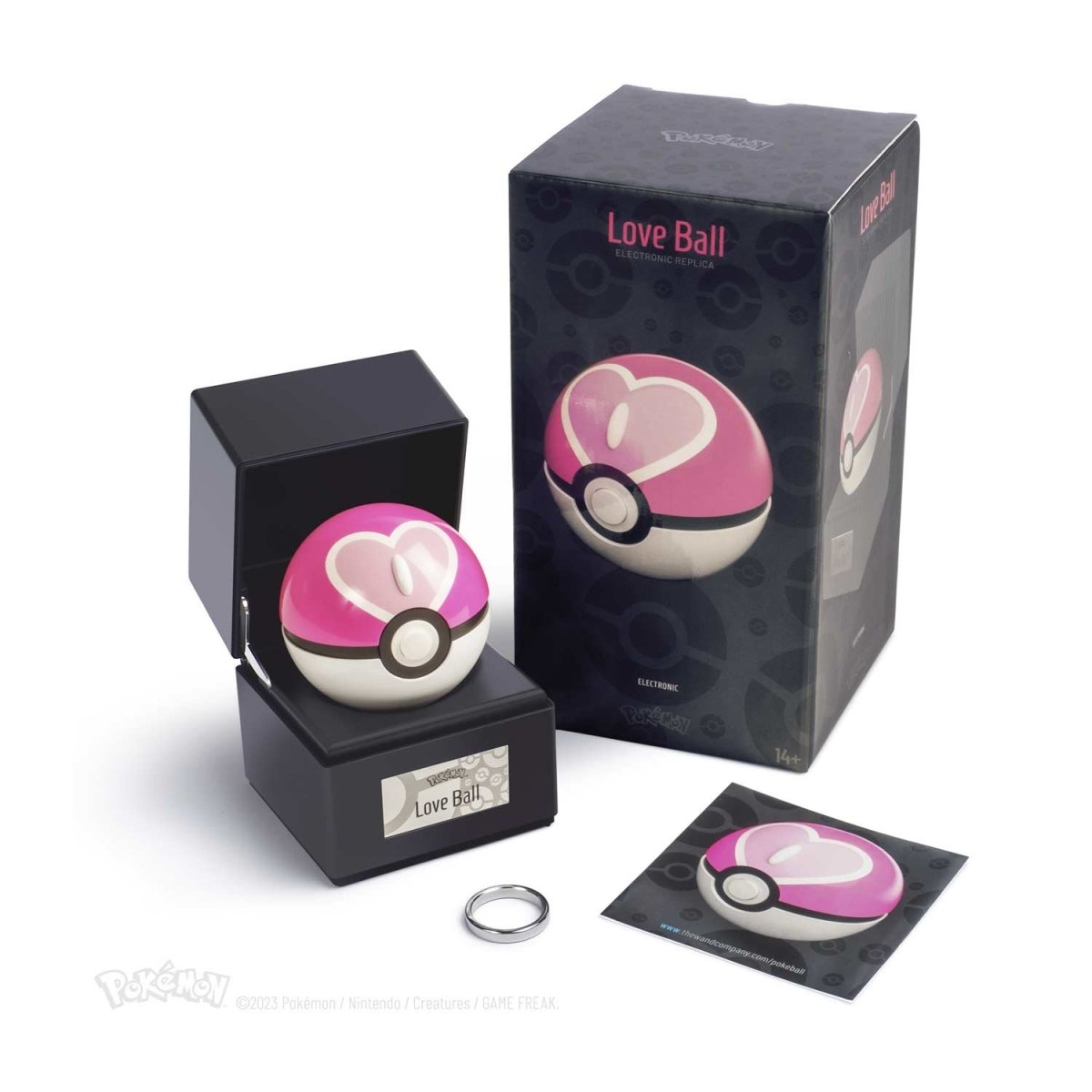 Pokemon: Love Ball Die Cast Replica - The Wand Company