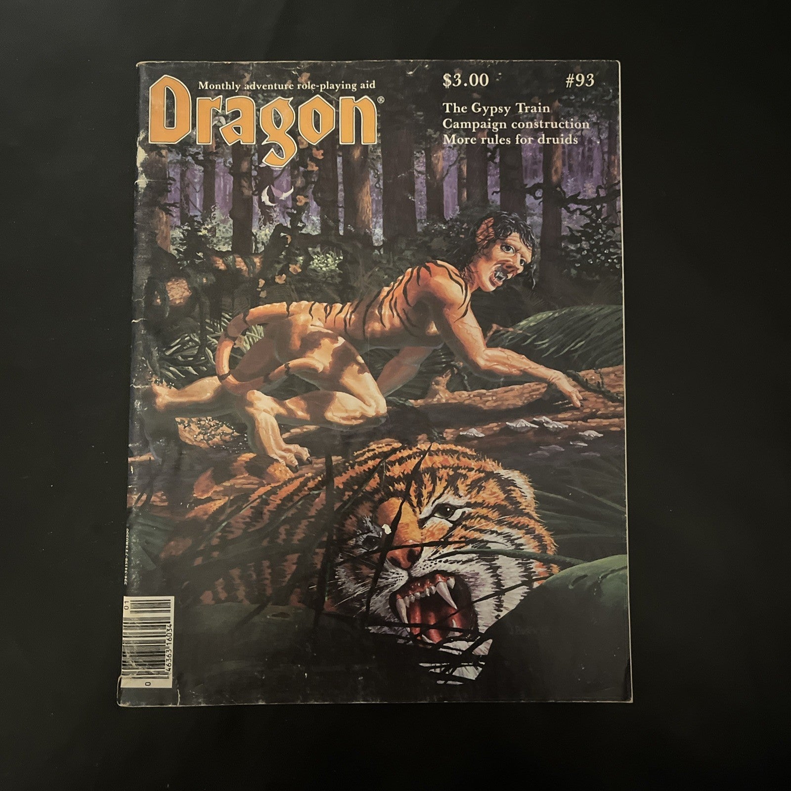 Dragon Magazine #93 (USED) "Gypsy Train" AD&D module. High-level Druids article.
