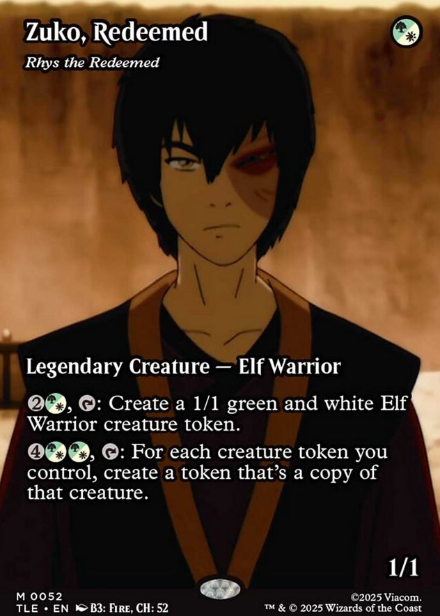 Zuko, Redeemed - Rhys the Redeemed [ #0052 Borderless ] (TLE-M)