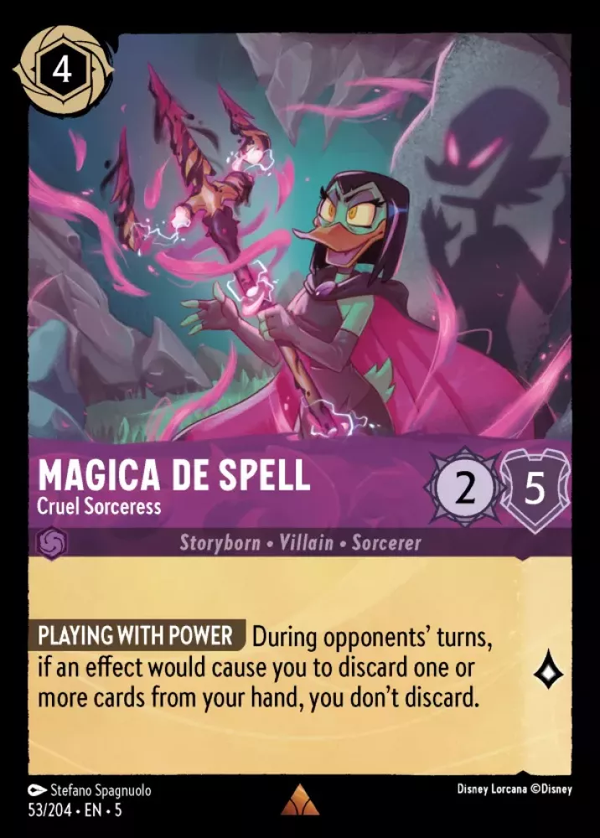 Magica De Spell - Cruel Sorceress (Shimmering Skies 053/204) Rare - Near Mint