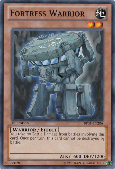 Fortress Warrior (BP01-EN206) Common - Near Mint 1st Edition