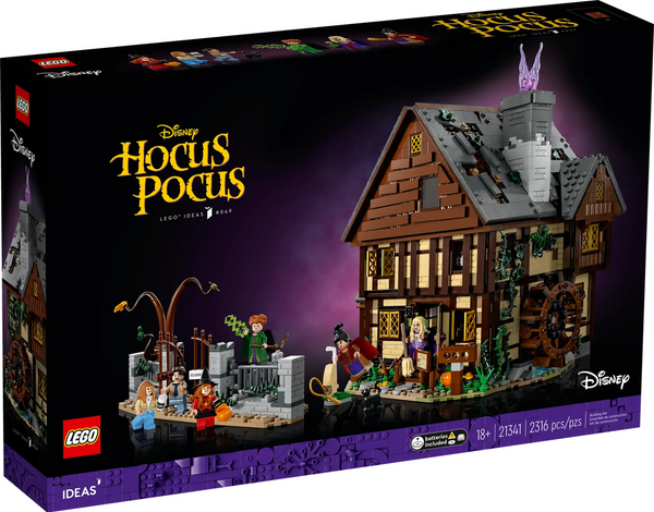 Lego: Ideas - Hocus Pocus: The Sanderson Sisters' Cottage (21341)