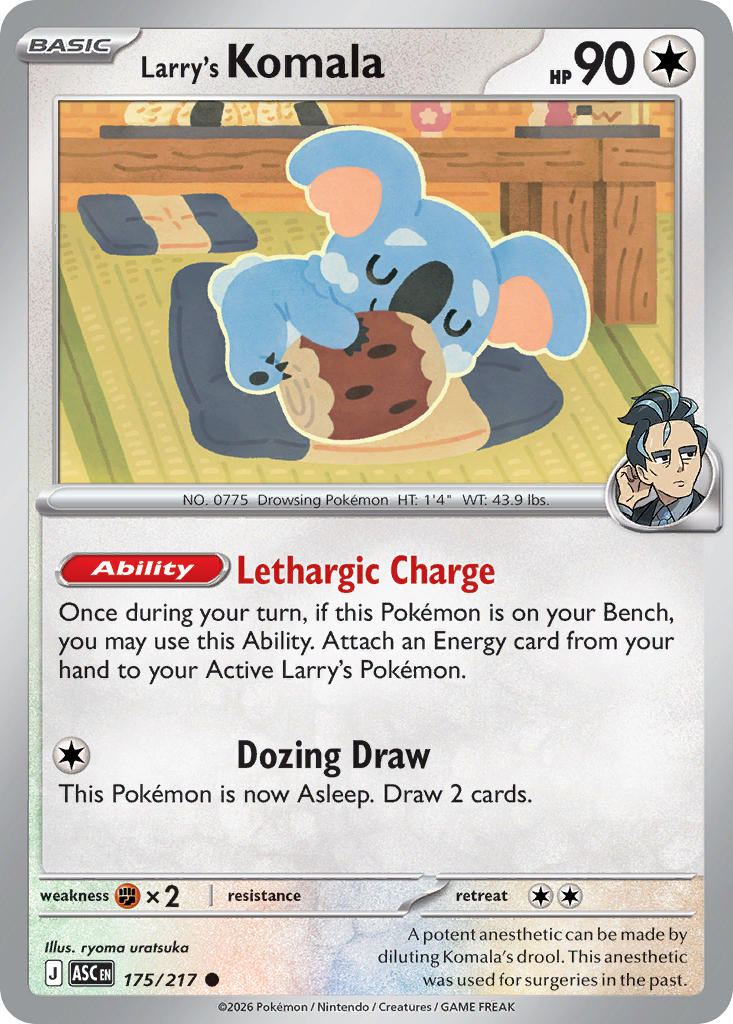 Larry's Komala - 175/217 (ASC) Common