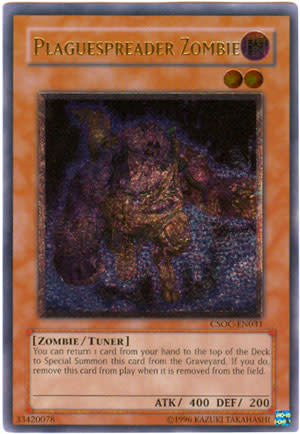 Plaguespreader Zombie (CSOC-EN031) Ultimate Rare - Light Play Unlimited
