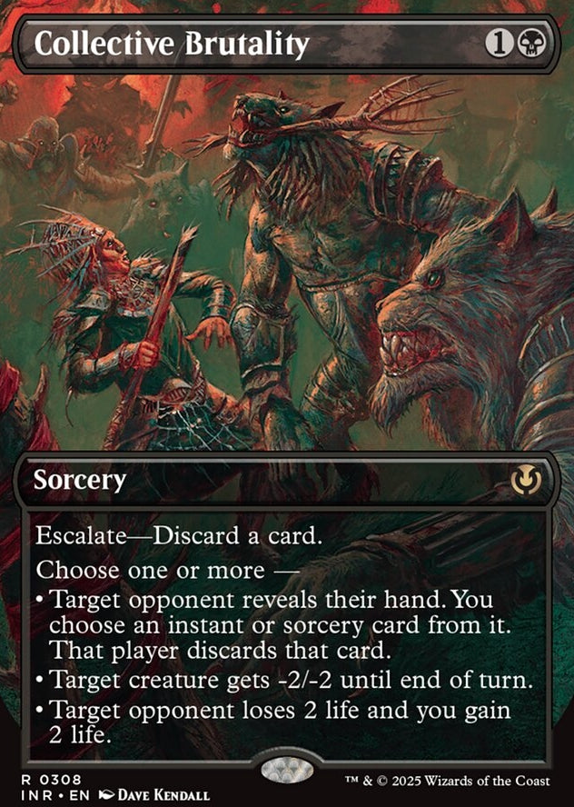 Collective Brutality [ #0308 Borderless ] (INR-R-FOIL)