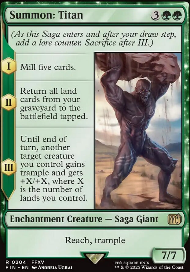 Summon: Titan [ #0204 ] (FIN-R)