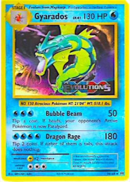 Gyarados - 34/108 (XY)  Promo - Near Mint