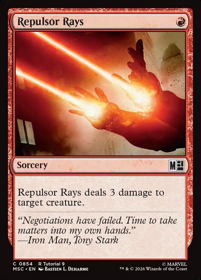 Repulsor Rays [ #0854 ] (MSC-C)