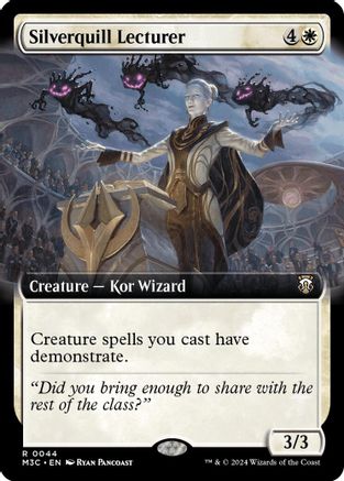 Silverquill Lecturer [#0044 Extended Art] (M3C-R)