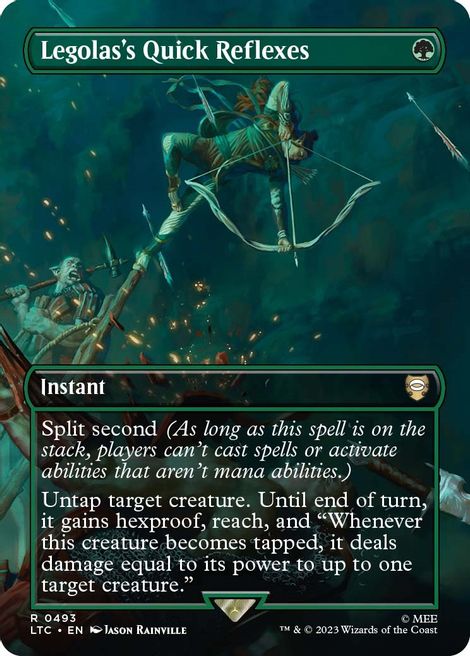 Legolas's Quick Reflexes [#0493 Holiday Scene Boxes] (LTC-R-FOIL)