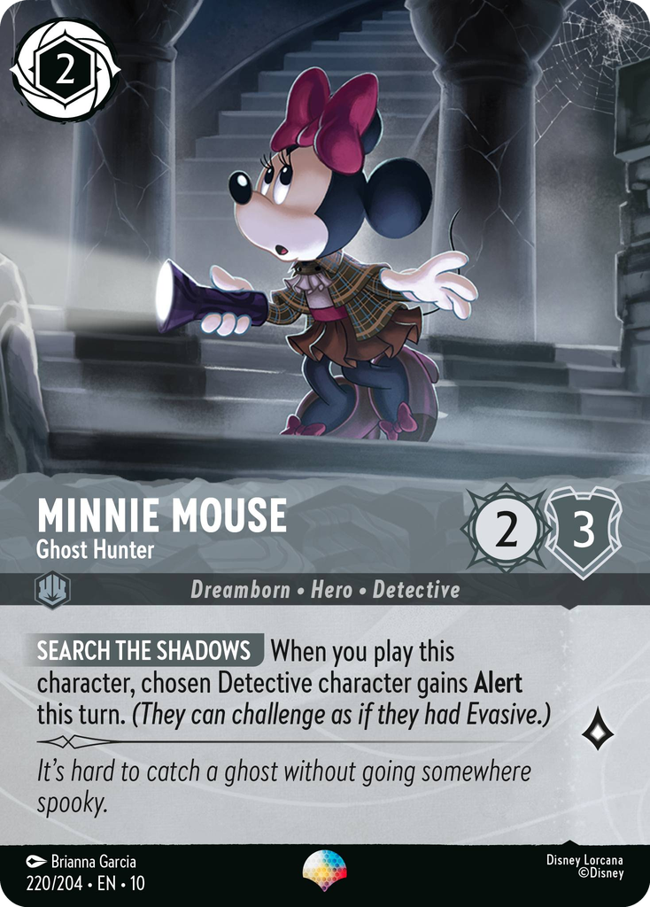 Minnie Mouse - Ghost Hunter (220/204 - Whispers in the Well) Epic