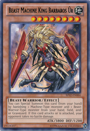 Beast Machine King Barbaros Ur (Mosaic Rare) (BP02-EN084) Mosaic Rare - Near Mint Unlimited