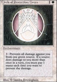 Circle of Protection: Green (3ED-C)