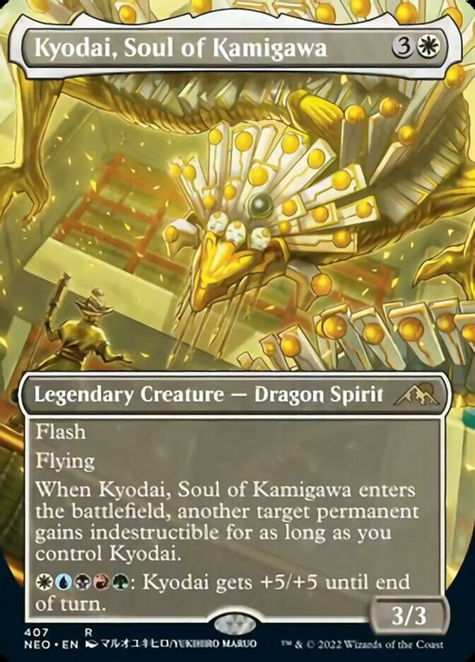 Kyodai, Soul of Kamigawa [ #407 Alternate-Art Borderless ] (NEO-R)