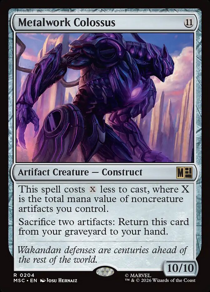 Metalwork Colossus [ #0204 ] (MSC-R)