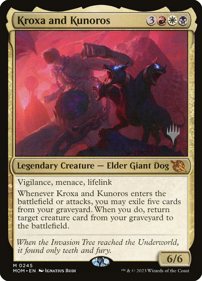 Kroxa and Kunoros [#0245] (MOM-M-PP-FOIL)