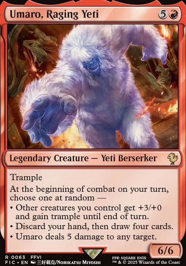 Umaro, Raging Yeti [ #0063 ] (FIC-R)