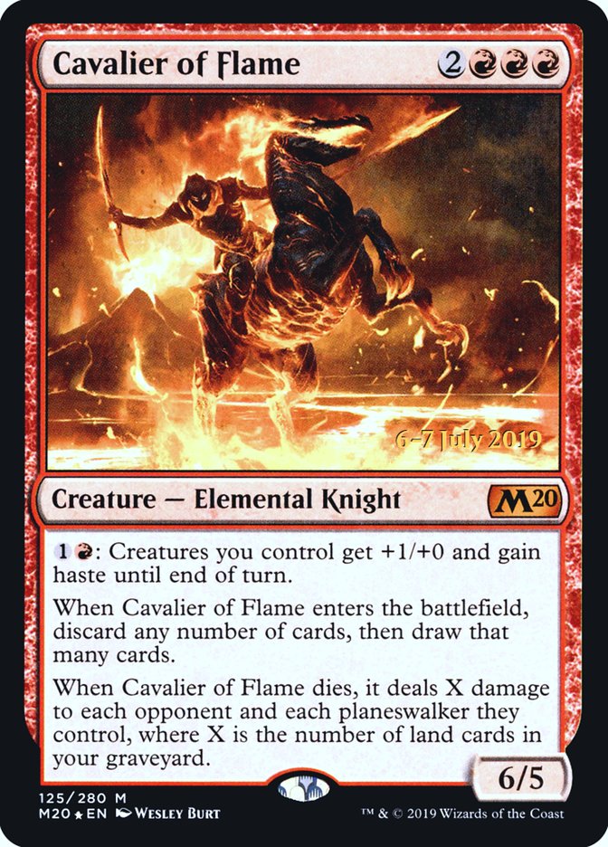 Cavalier of Flame (M20-M-PRE)