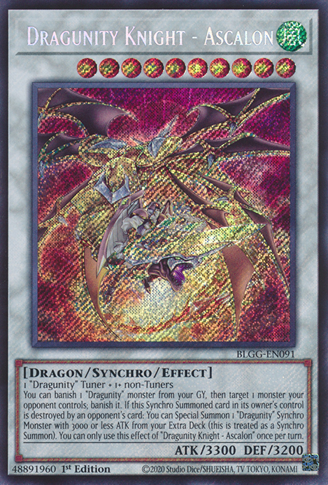 Dragunity Knight - Ascalon (BLGG-EN091)