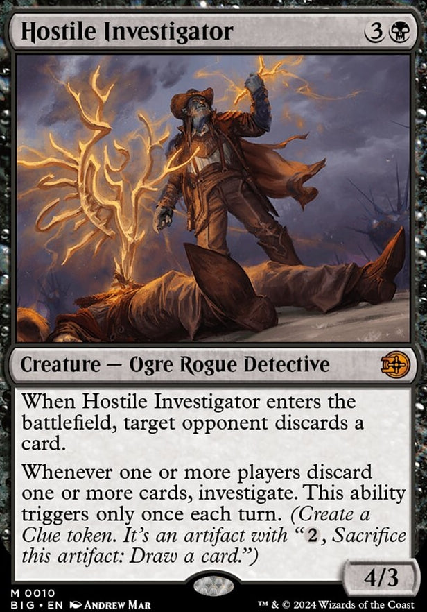 Hostile Investigator [#0010] (BIG-M-FOIL)