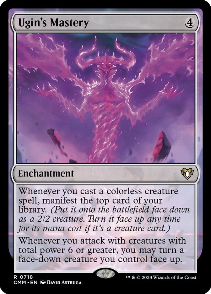 Ugin's Mastery [#0718 New Commander Cards] (CMM-R)