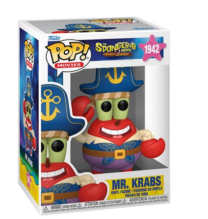 POP Figure: Spongebob Movie #1942 - Mr. Krabs