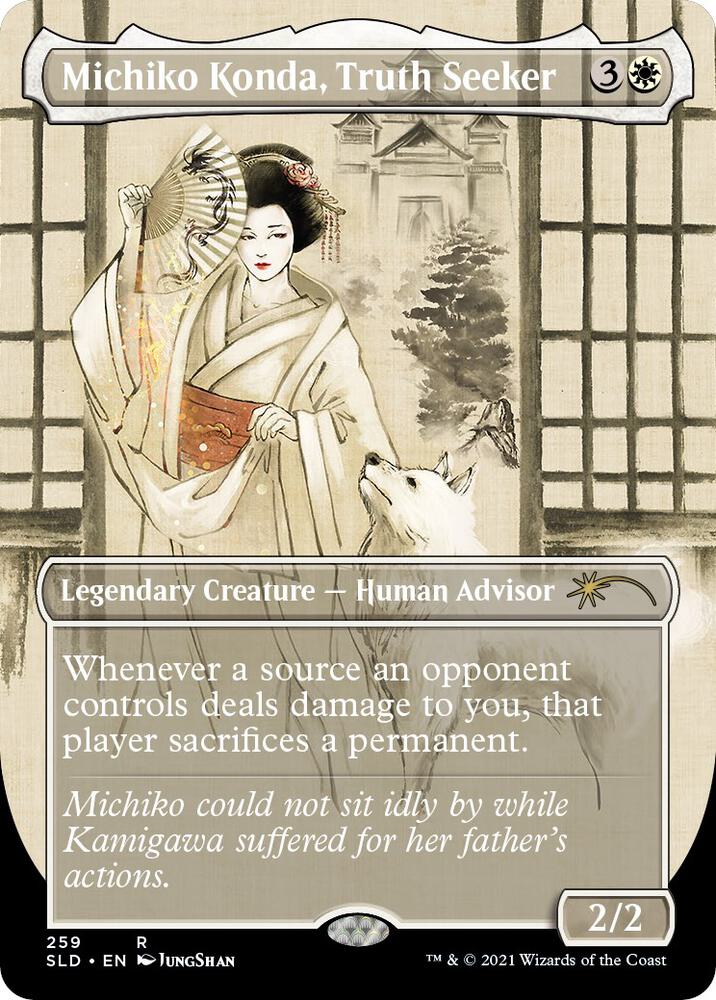 Michiko Konda, Truth Seeker [#259](SLD-R-FOIL)