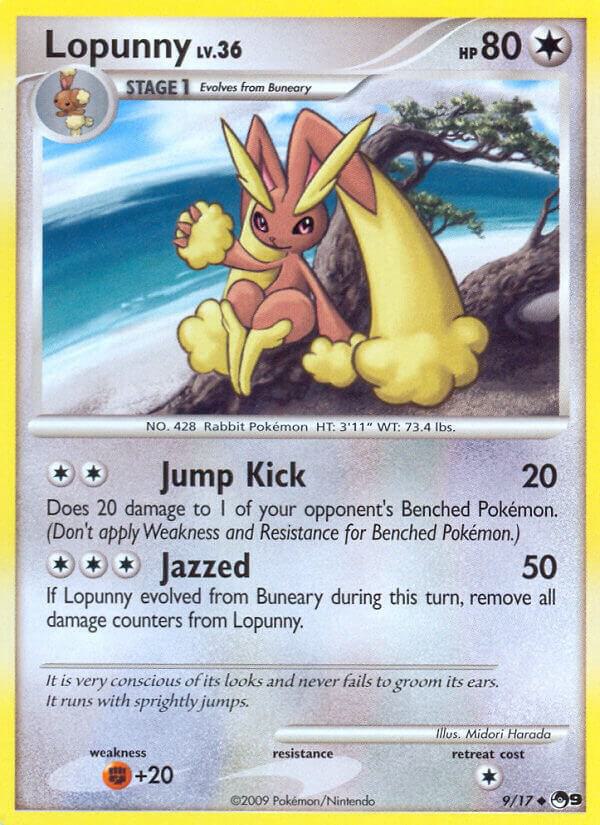 Lopunny - 009/017 (POP) Uncommon - Near Mint
