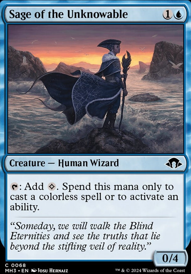 Sage of the Unknowable [#0068] (MH3-C-FOIL)