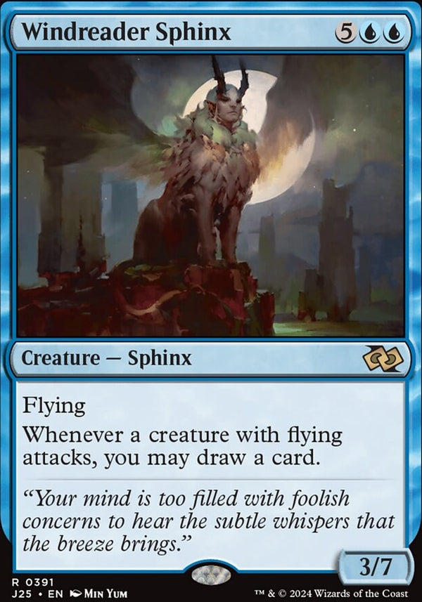 Windreader Sphinx [#0391] (J25-R)