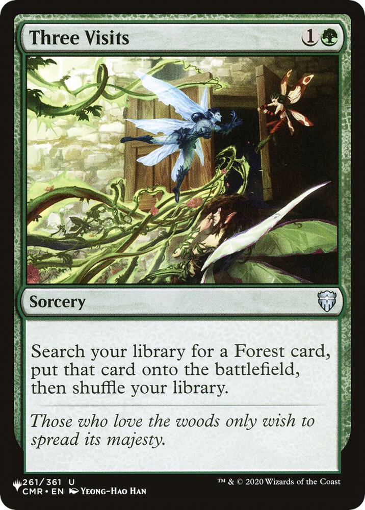 Three Visits (CMR-U-LIST)