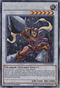 Drill Warrior (LC5D-EN038) Secret Rare - Light Play 1st Edition