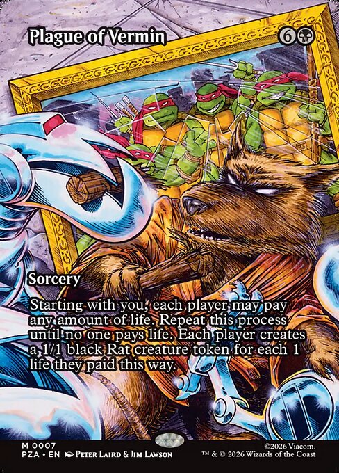 Plague of Vermin [ #0007 Borderless ] (PZA-M)