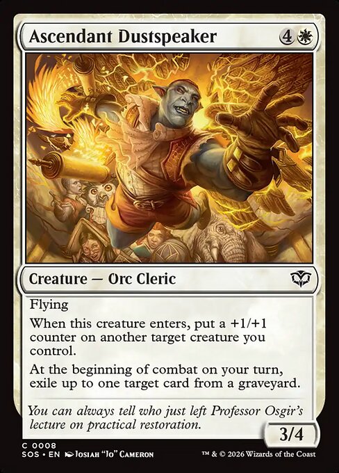 Ascendant Dustspeaker [ #0008 ] (SOS-C)