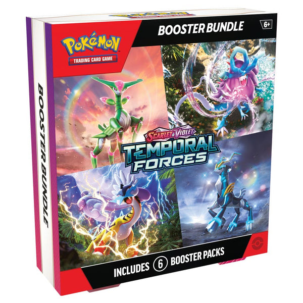 Pokemon TCG: S&V05 Temporal Forces - Booster Bundle (Sell Date: 03.18.24)