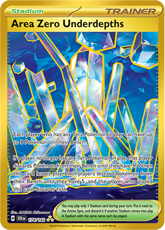 Area Zero Underdepths - 174/142 (SCR) Hyper Rare - Near Mint Holo