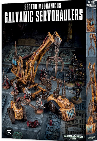 40K: Terrain - Sector Mechanicus: Galvanic Servo-Haulers