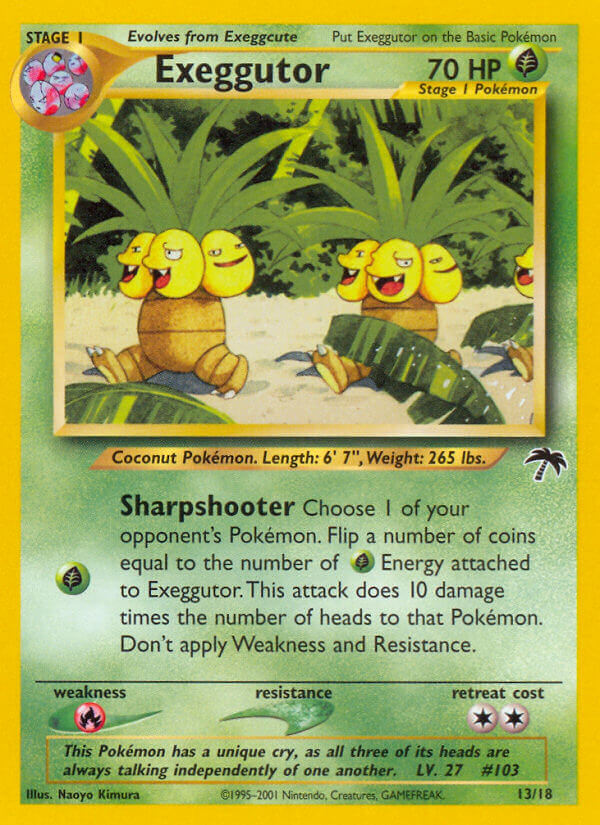 Exeggutor - 13/18 (SI) Promo - Near Mint