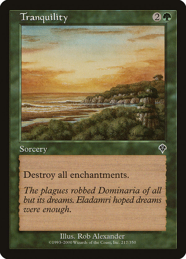 Tranquility (INV-C-FOIL) Moderate Play