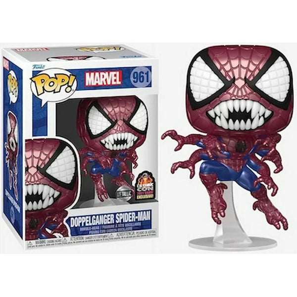 POP Figure: Marvel #0961 - Doppelganger Spider-Man (Metallic) (L.A. Comic Con 2021)